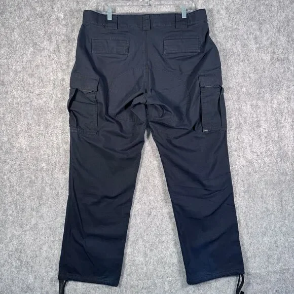5.11 Tactical TDU Ripstop Cargo Pants Womens Size 16 Navy Blue 36x30 - Picture 14 of 16